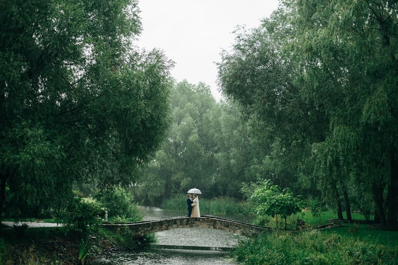 Forest Wedding Couple